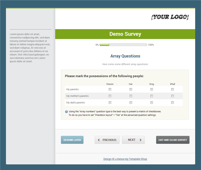 limesurvey-consulting.com - Limesurvey Template iPhone Tuned