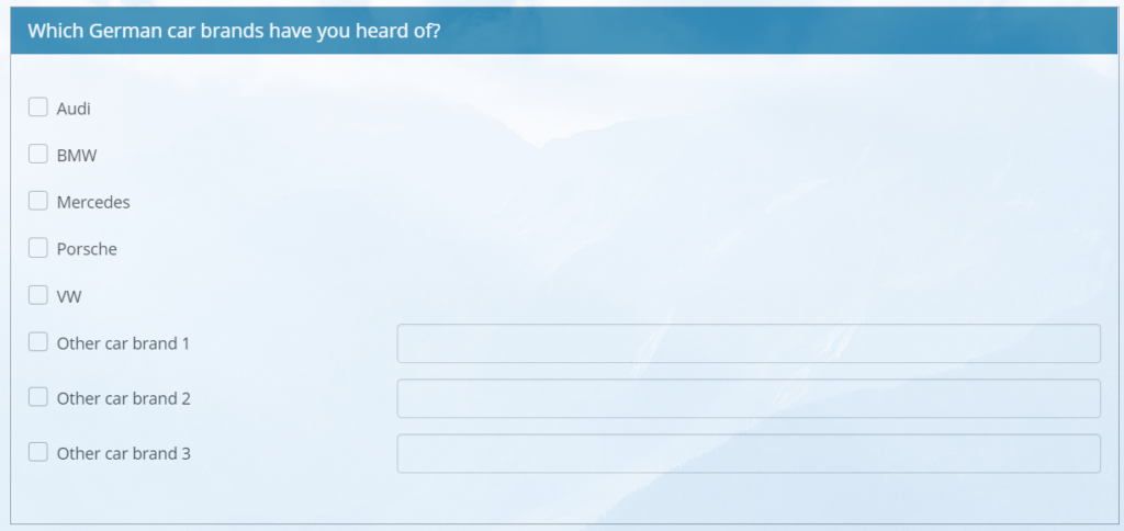 LimeSurvey plugin to support multiple other free text fields