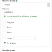 LimeSurvey plugin Change Other Position - Enable other option