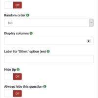 LimeSurvey plugin Change Other Position - Change other option